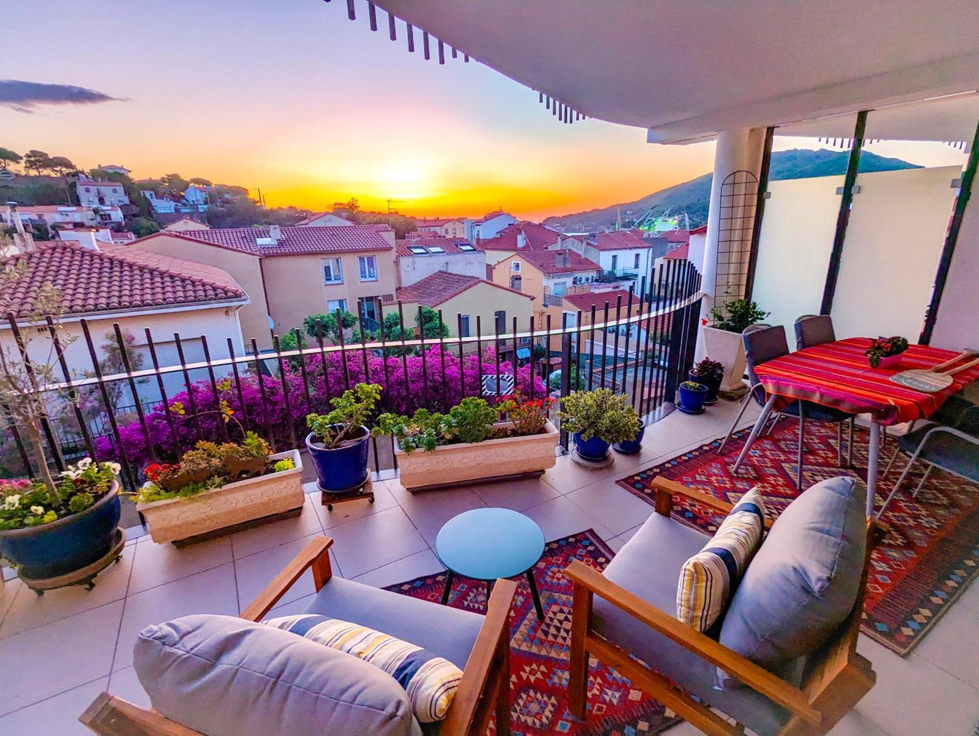 1Br Apartment T2 54M2 Onde Marine 2Nd Floor Lift Wifi Ac Parking Port Vendres Ngoại thất bức ảnh
