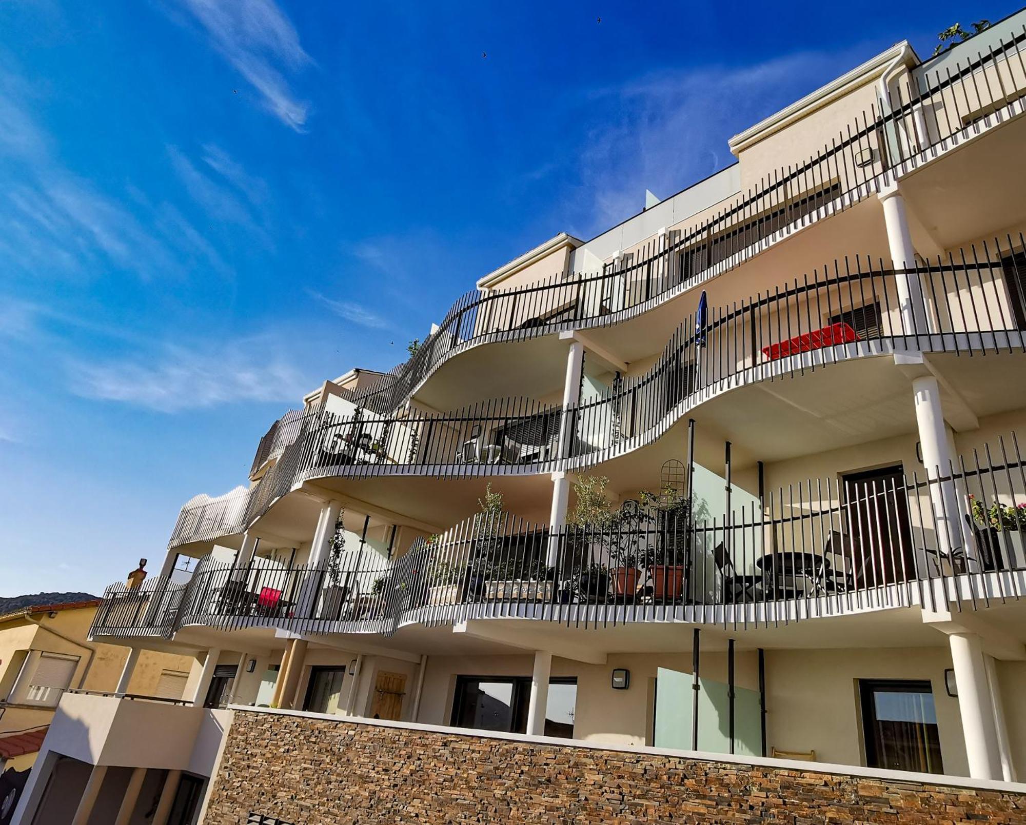 1Br Apartment T2 54M2 Onde Marine 2Nd Floor Lift Wifi Ac Parking Port Vendres Ngoại thất bức ảnh